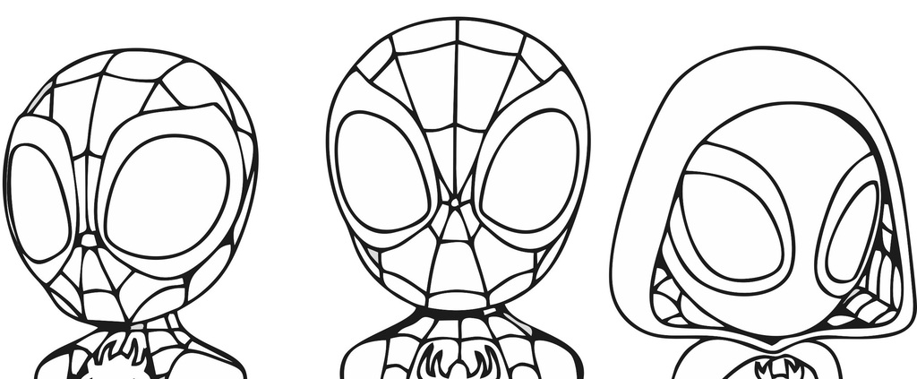 Spiderman And His Amazing Friends Coloring Pages
